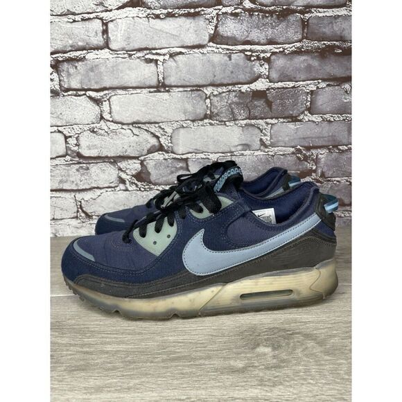 Nike Air Terrascape 90 Midnight Navy Aqua Athletic Shoes Sneakers Men 12M US/46 main image 6